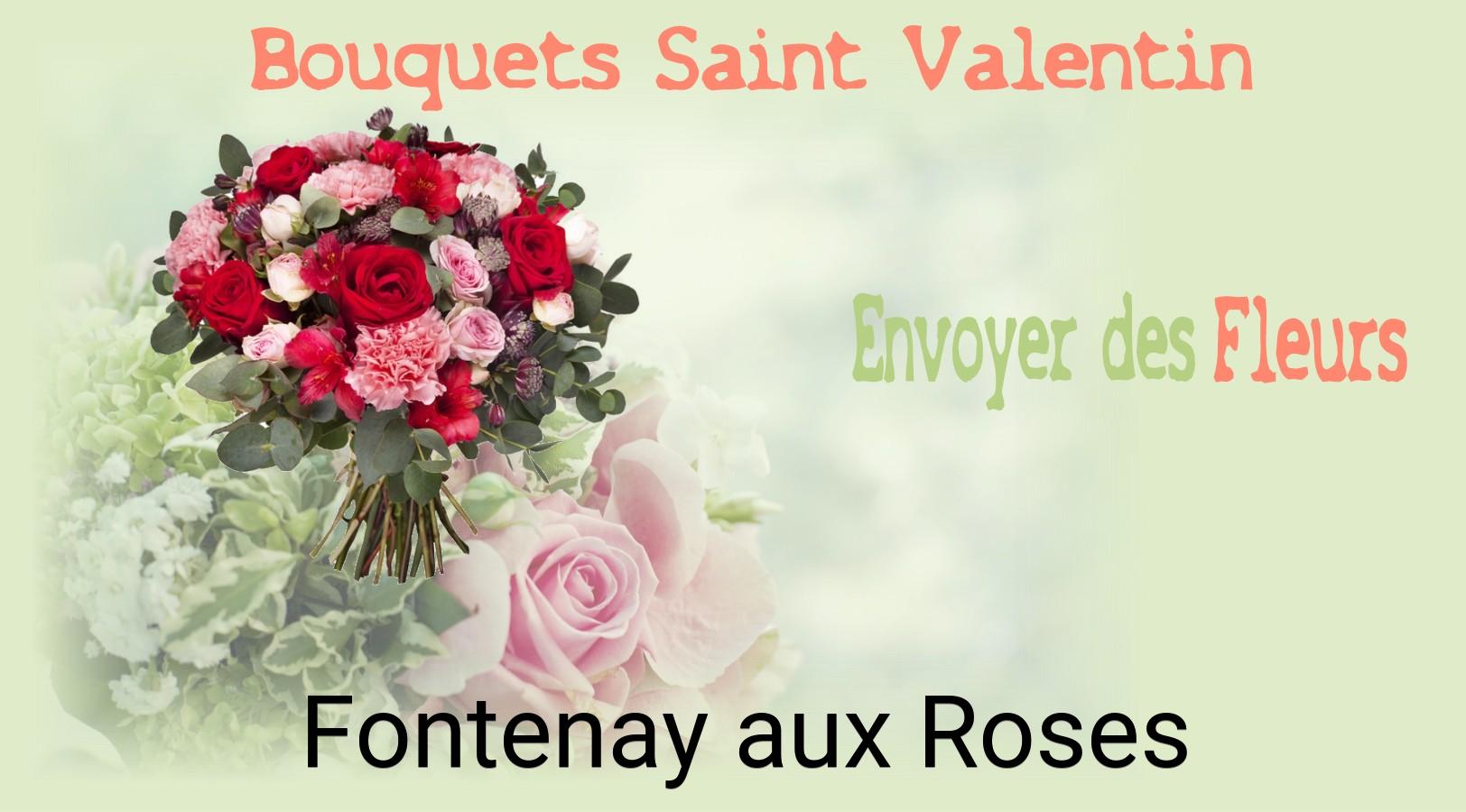 Roses de Saint-Valentin livrées à Fontenay-aux-Roses